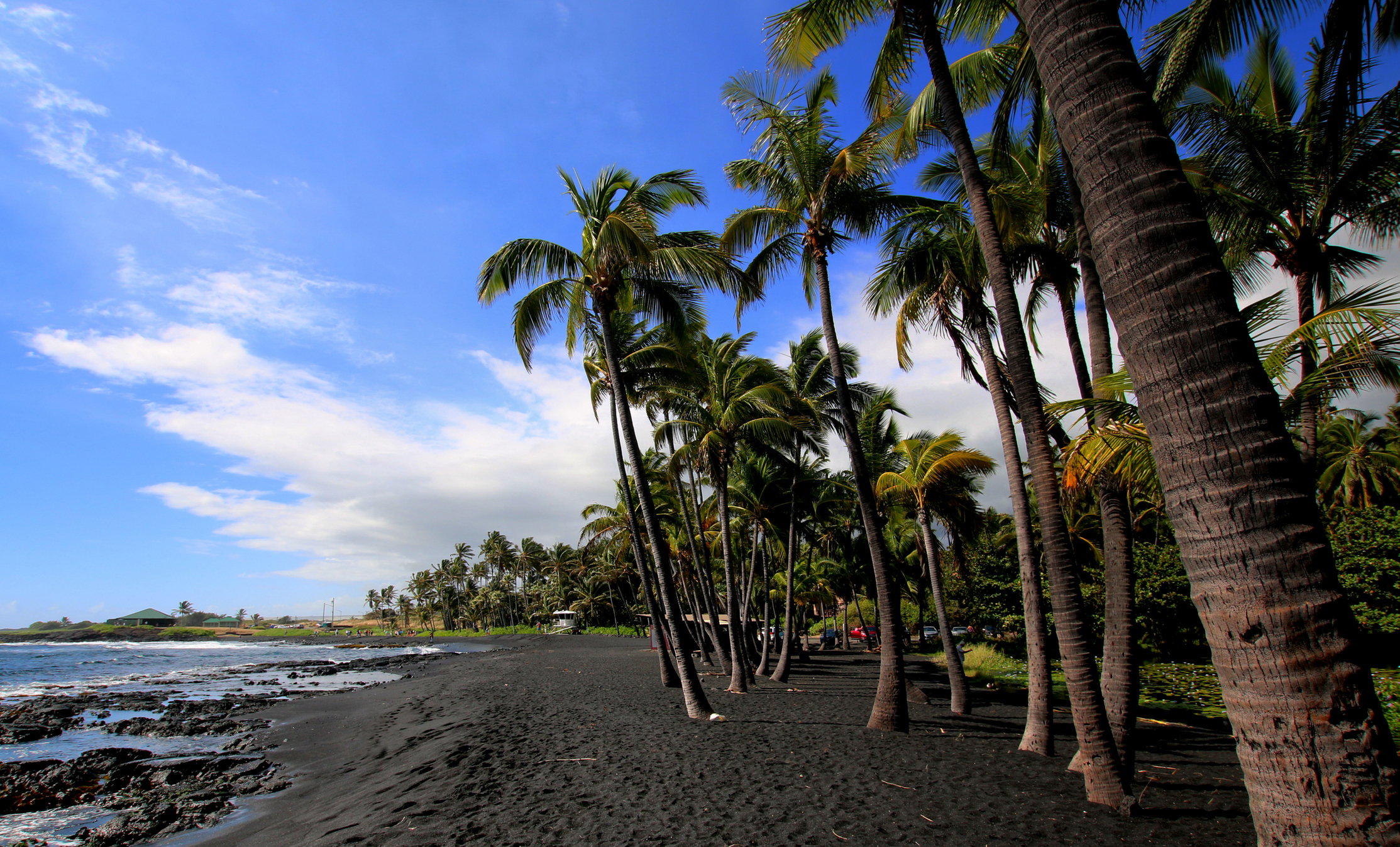 Punalu'u Beach view