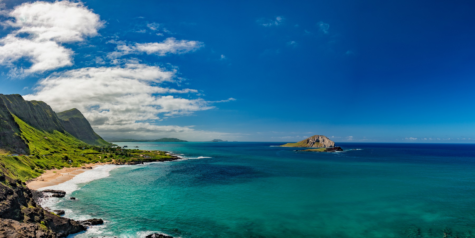 oahu east coast view landscape